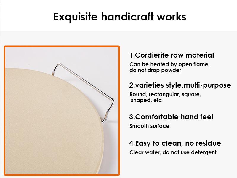 High temperature oven pizza stone High temperature oven pizza stone
